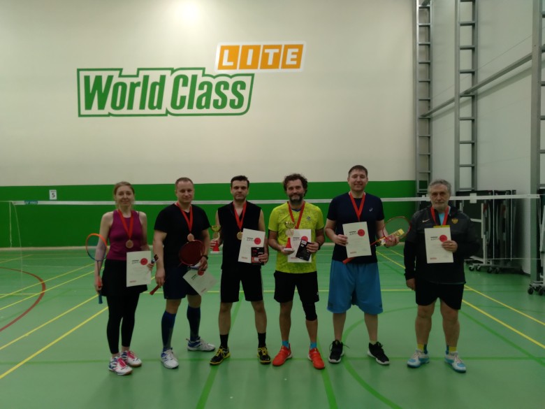 Победители и призеры World class Open, группа DF - бадминтон фото