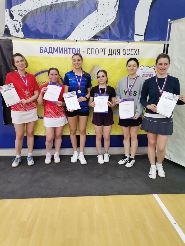 призеры WDA200+ - бадминтон фото