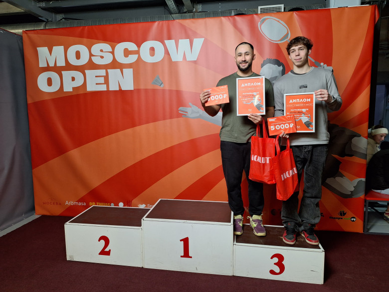 Победители и призеры Moscow Open DA - бадминтон фото