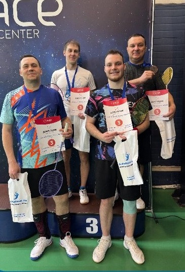 Призёры F-resh Cup DF - бадминтон фото