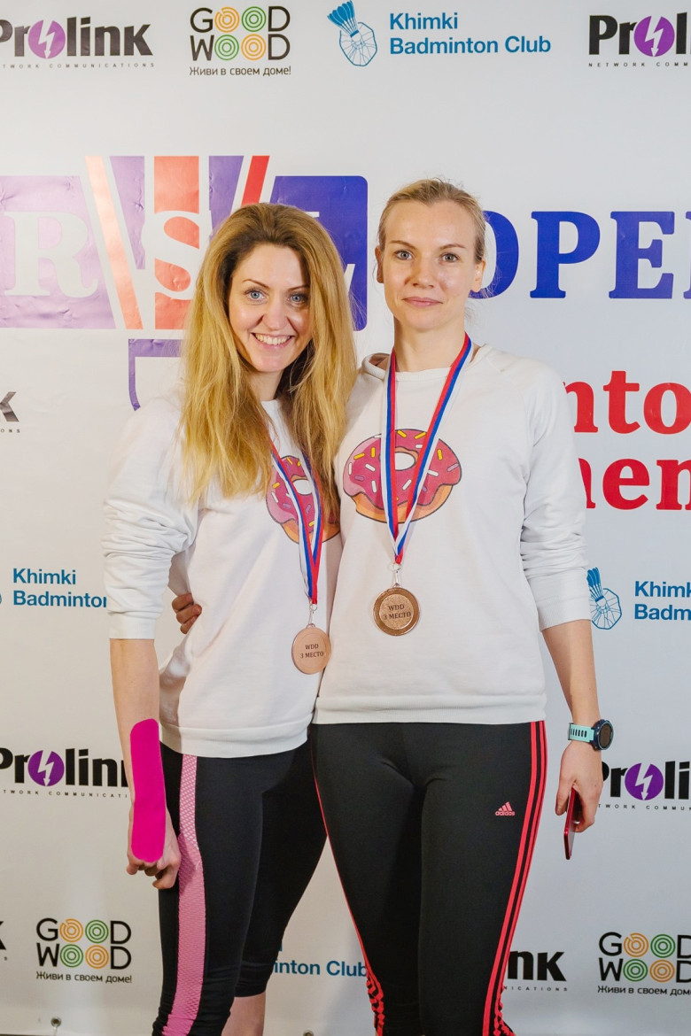 Призёры 16th RSL Open WDD - бадминтон фото