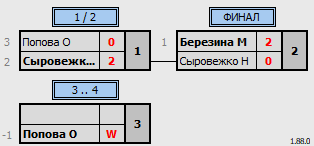 результаты турнира Кубок Брянской области 